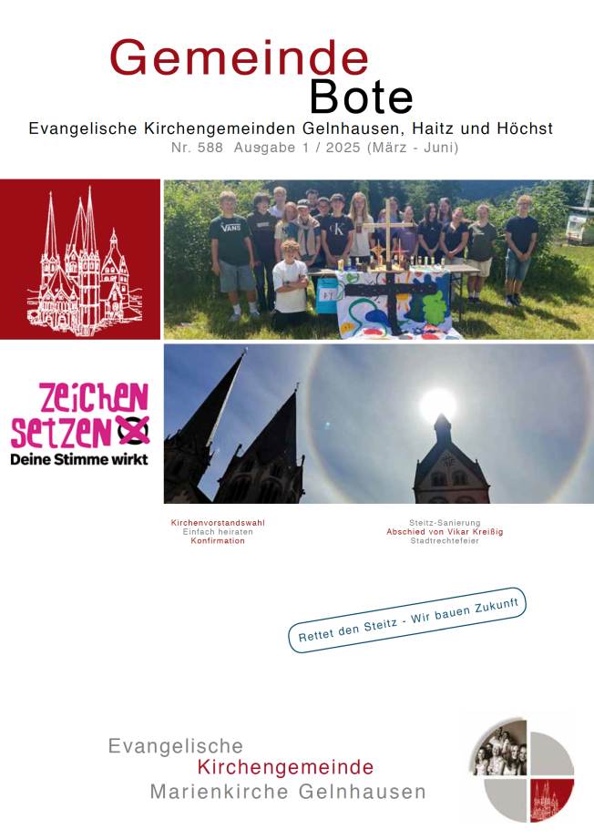 Aktueller Gemeindebote - Anzeige/Download