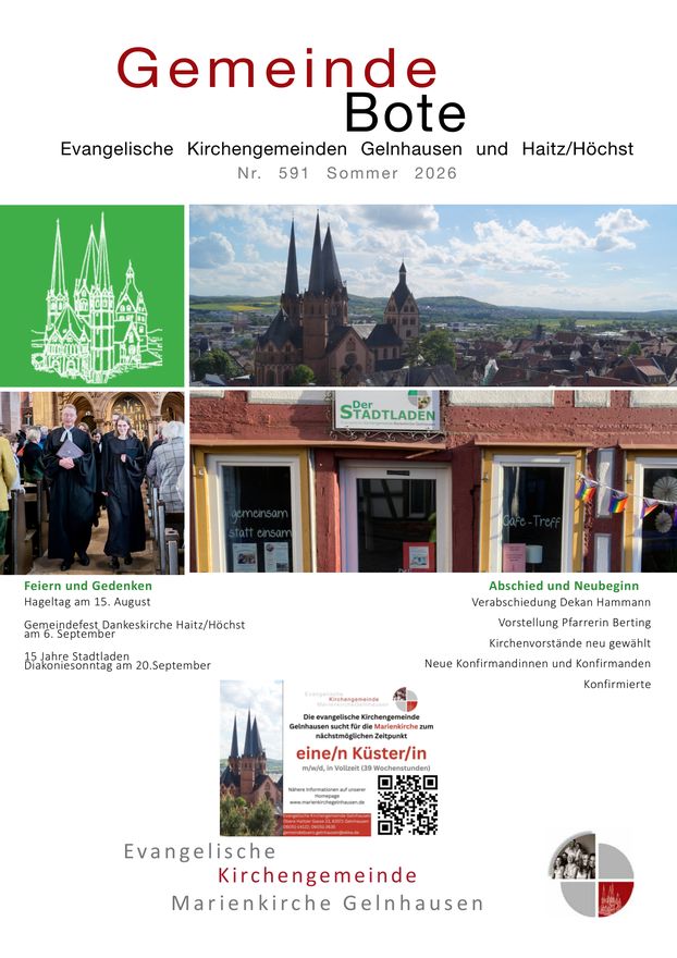 Aktueller Gemeindebote - Anzeige/Download