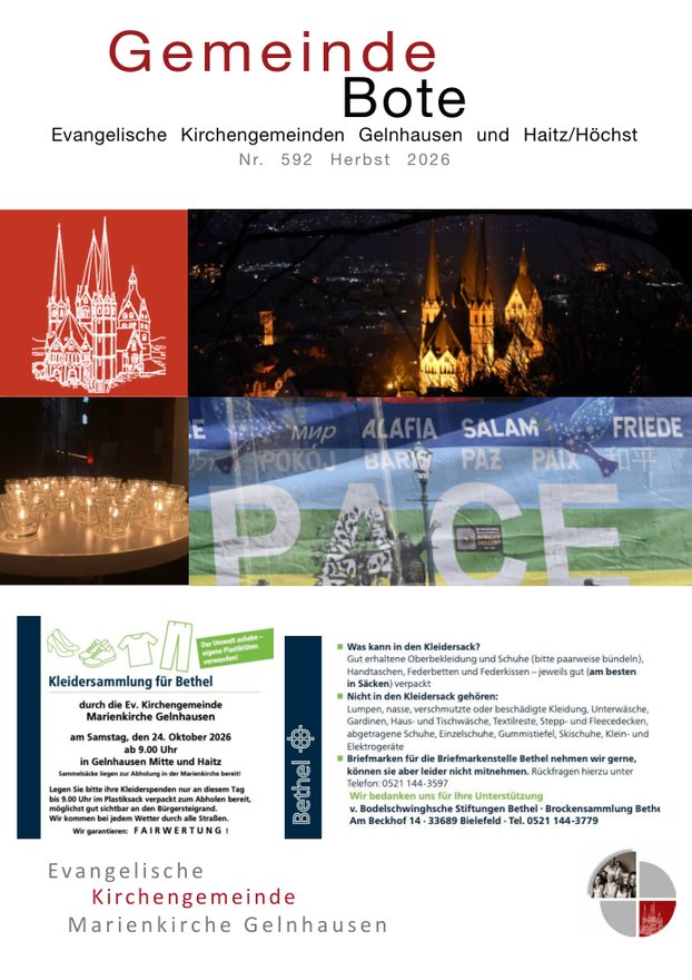 Aktueller Gemeindebote - Anzeige/Download